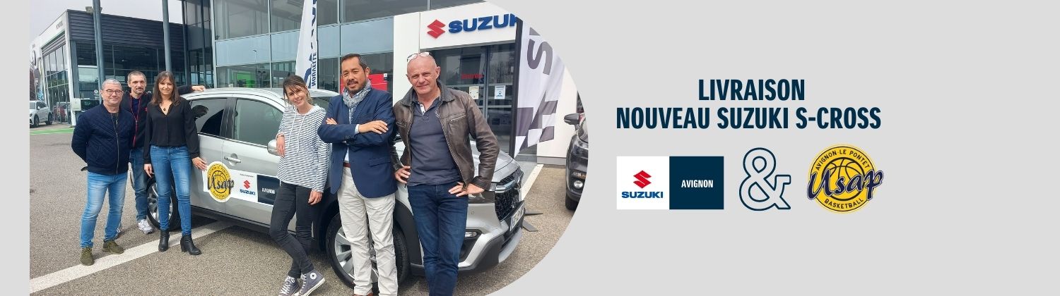 Le Nouveau SUZUKI S-CROSS pour notre partenaire, l'USAP